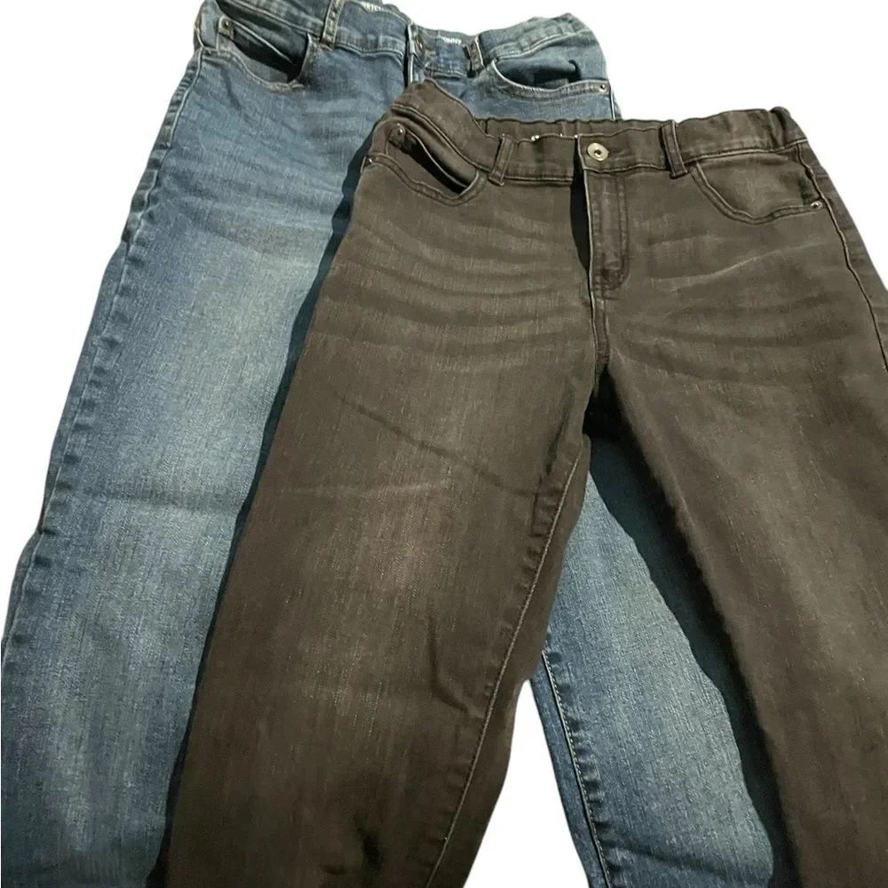 The Chidrens Place size 14 stretch extensible skinny exteroit like new